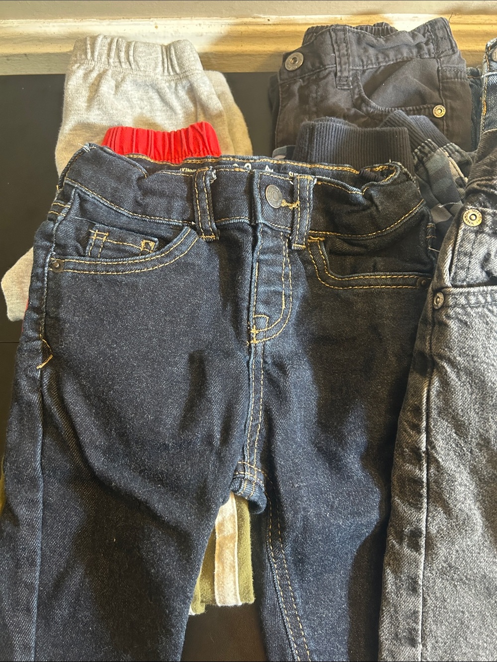 12 Pc Boys Pants Size 18/24 Mixed Variety - Picture 5 of 11